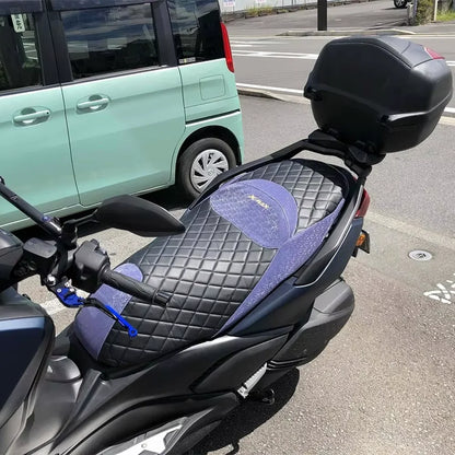 YAMAHA XMAX Motorcycle Seat Cover - Leather Cushion Protector Insulated Comfort Accessory for XMAX 125/250/300/400