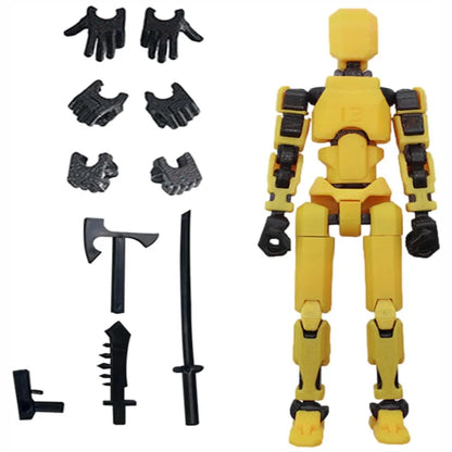 Titan 13 Action Figures – 3D Printed Multi-Jointed Movable Lucky 13 & Nova 13 Collectibles