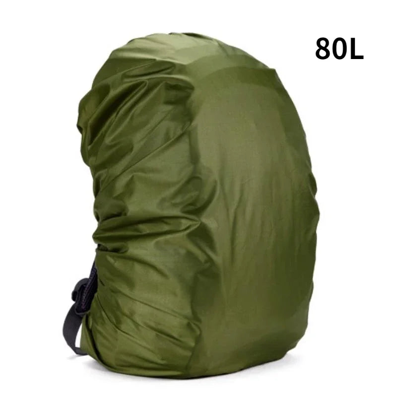 35-80L Waterproof Backpack Rain Cover – Outdoor Camping, Hiking & Mountaineering Bag Protector