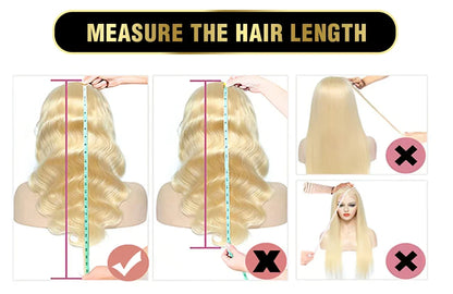 613 Honey Blonde Body Wave HD Lace Front Wig – 13x6 Transparent Glueless Human Hair Wig, 13x4 Lace Frontal, 180 Density