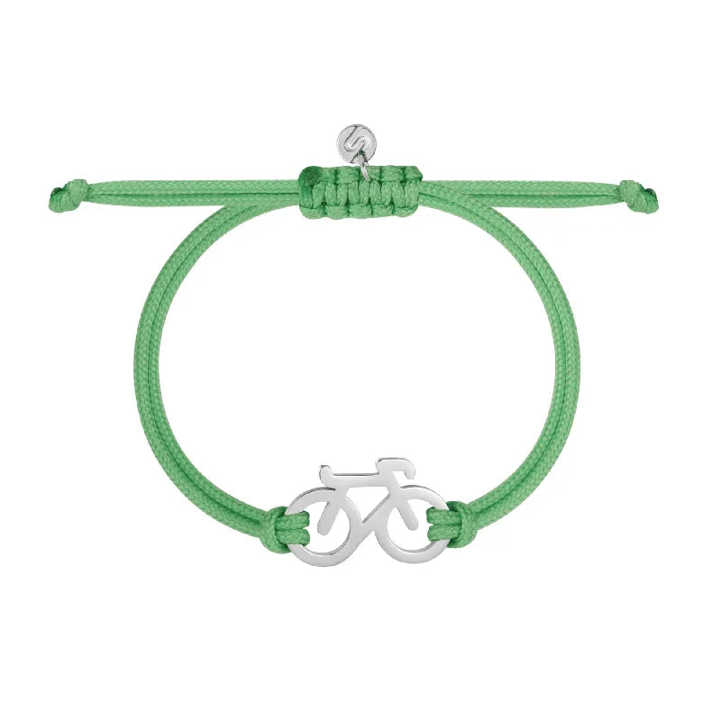 2025 Fashion Bicycle Bracelet – Trendy Pink Sports Cycling Pendant Jewelry