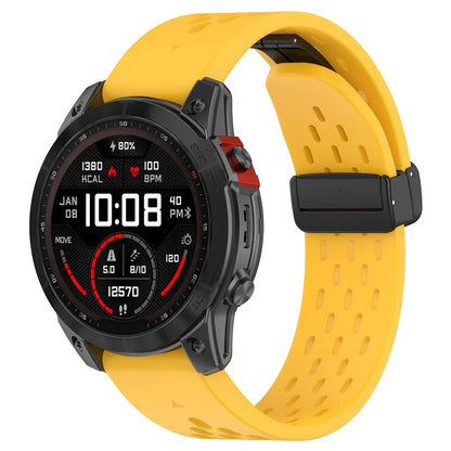 Quick Fit Silicone Strap for Garmin Fenix & Forerunner — 26mm, 22mm, 20mm Bands for Fenix 7X/7 Pro/6X/6/5X/5 Plus, Tactix 7, Forerunner 965/955, Enduro