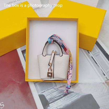 Mini Bag Pendant Keychain – Creative Portable Zero Wallet, Bracelet, and Bluetooth Earphone Multifunctional Hanging Accessory