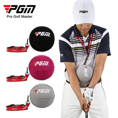 PGM Inflatable Golf Smart Ball Trainer - Portable Swing Arm Corrector, Posture Training Aid & Golf Accessory
