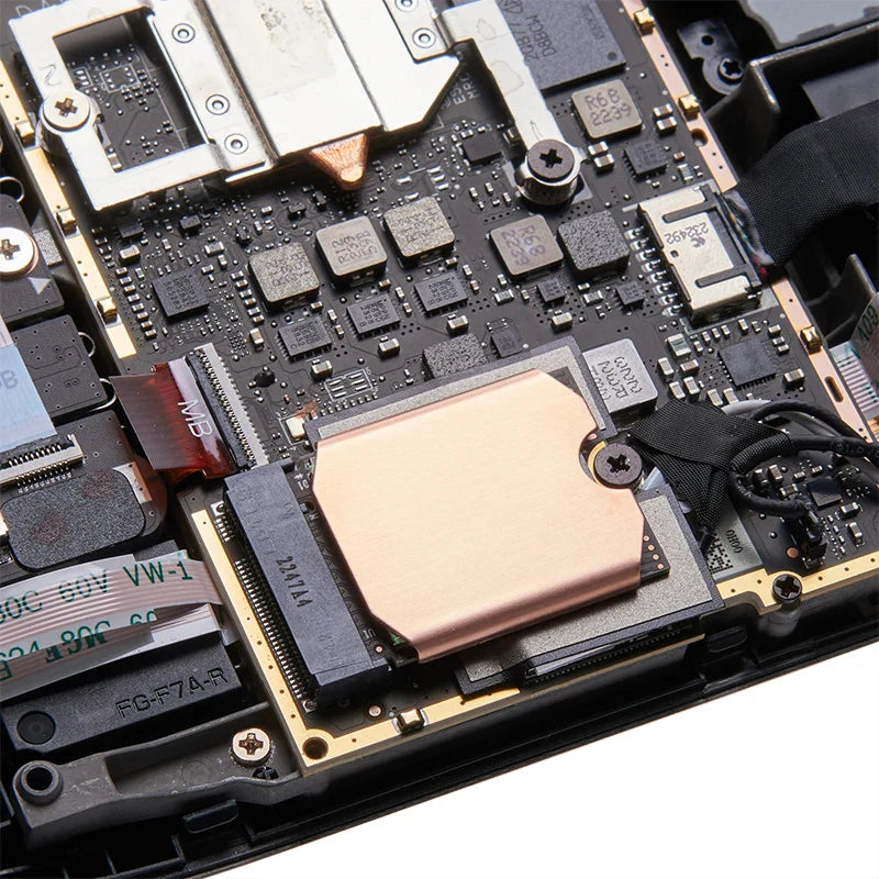 FinalCool TN30 Copper Heat Sink & Thermal Pad — Cooling Accessory for Steam Deck Console & M.2 2230 SSD