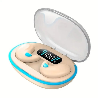 X55 Bluetooth Wireless Earbuds - Ear Hook Headphones With HiFi Stereo Bass Noise Reduction Sports Headset