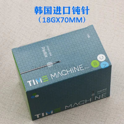 Disposable Blunt-Tip Cannula Needles — 22G-30G, 50mm & 70mm Micro Body Piercing Syringe