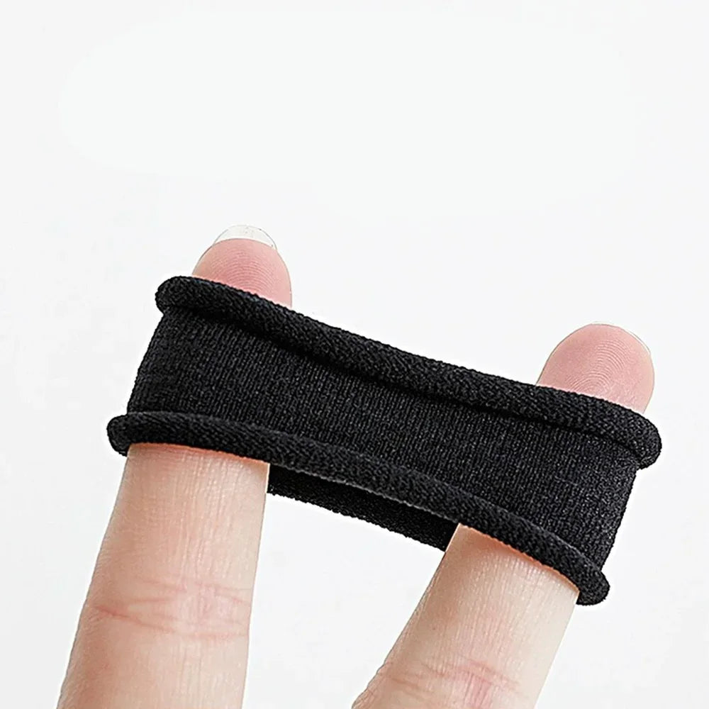 10/100PCS Black Elastic Hair Bands - Simple Rubber Scrunchies & Ponytail Holders for Women & Girls (2-5cm)