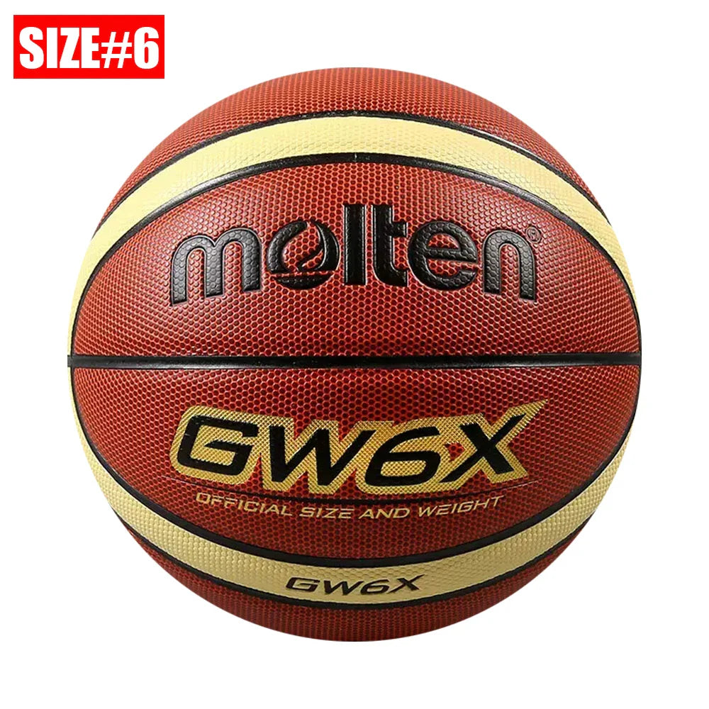 2025 Molten Basketball — Official Size 5/6/7 PU Indoor & Outdoor Ball for Men, Training, Match & Team Games