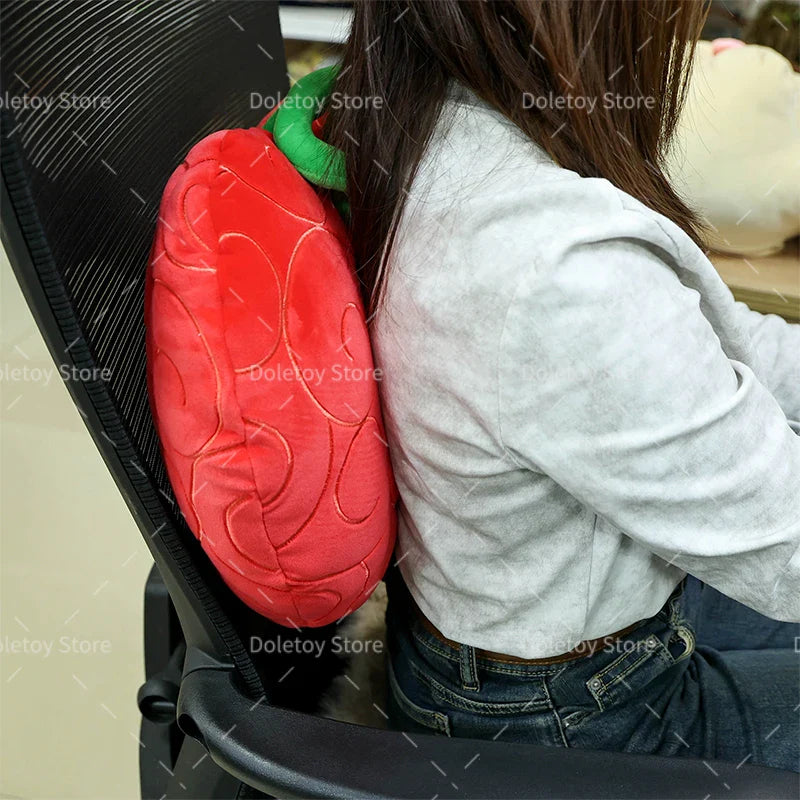 One Piece Plush Pillow Doll – Large Devil Fruit Anime Luffy, Chopper & Op-Op Stuffed Toy for Birthday Gift