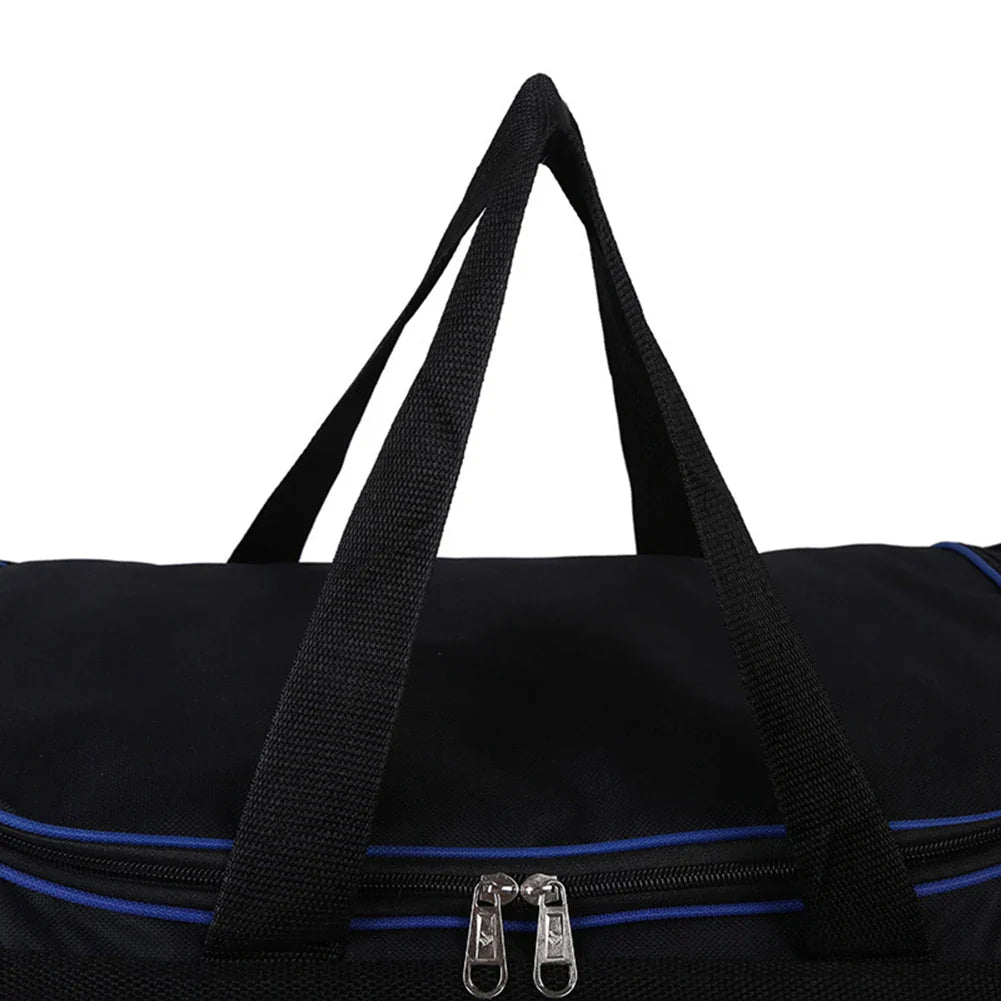 Oxford Fitness Bag – Large Capacity Waterproof Yoga & Sports Backpack with Adjustable Shoulder Strap for Outdoor Football