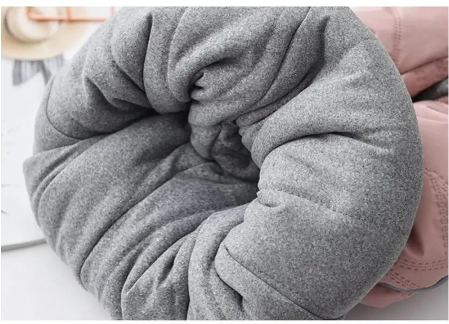 Baby & Kids Winter Ski Pants – Thick Cotton Plus Velvet Waterproof Trousers for Boys & Girls 1–6 Years