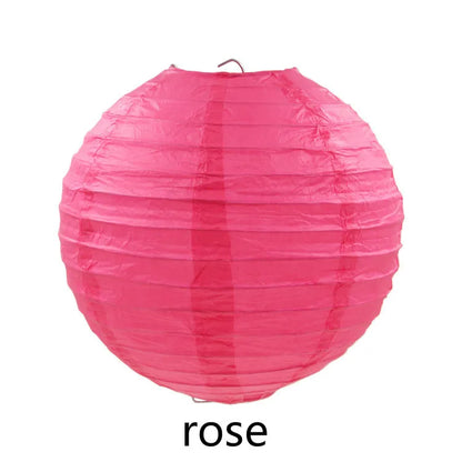 Paper Lantern Balls 10–40cm Baby Shower Birthday Wedding Party Decor DIY Craft Hanging Decoration Supplies