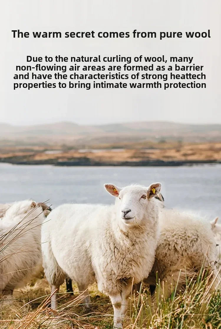 Women’s Wool Triangle Scarf – British Korean Knitted Headscarf & Warm Multi-Functional Wrap