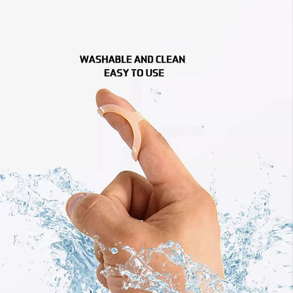 5Pcs Finger Splint Brace — Plastic Joint Support for Fractures, Arthritis, and Finger Correction