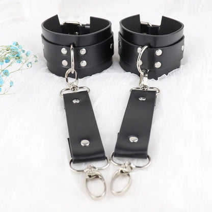 Women's PU Leather Harness Belt – Gothic Body Harness Garter Strap Corset Style Fashion Accessory