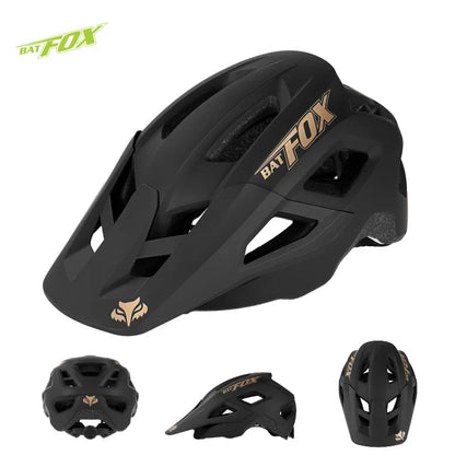 BATFOX Mountain Bike Cycling Helmet for Men – Lightweight MTB Bicycle Safety Helmet for Road & Trail Riding
