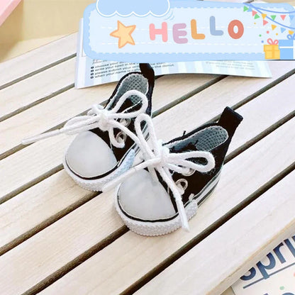Mini Plush Doll Clothes – Kpop EXO Labubu Idol V1 V2 Circle Smile Shirt Outfit & Accessories Gift