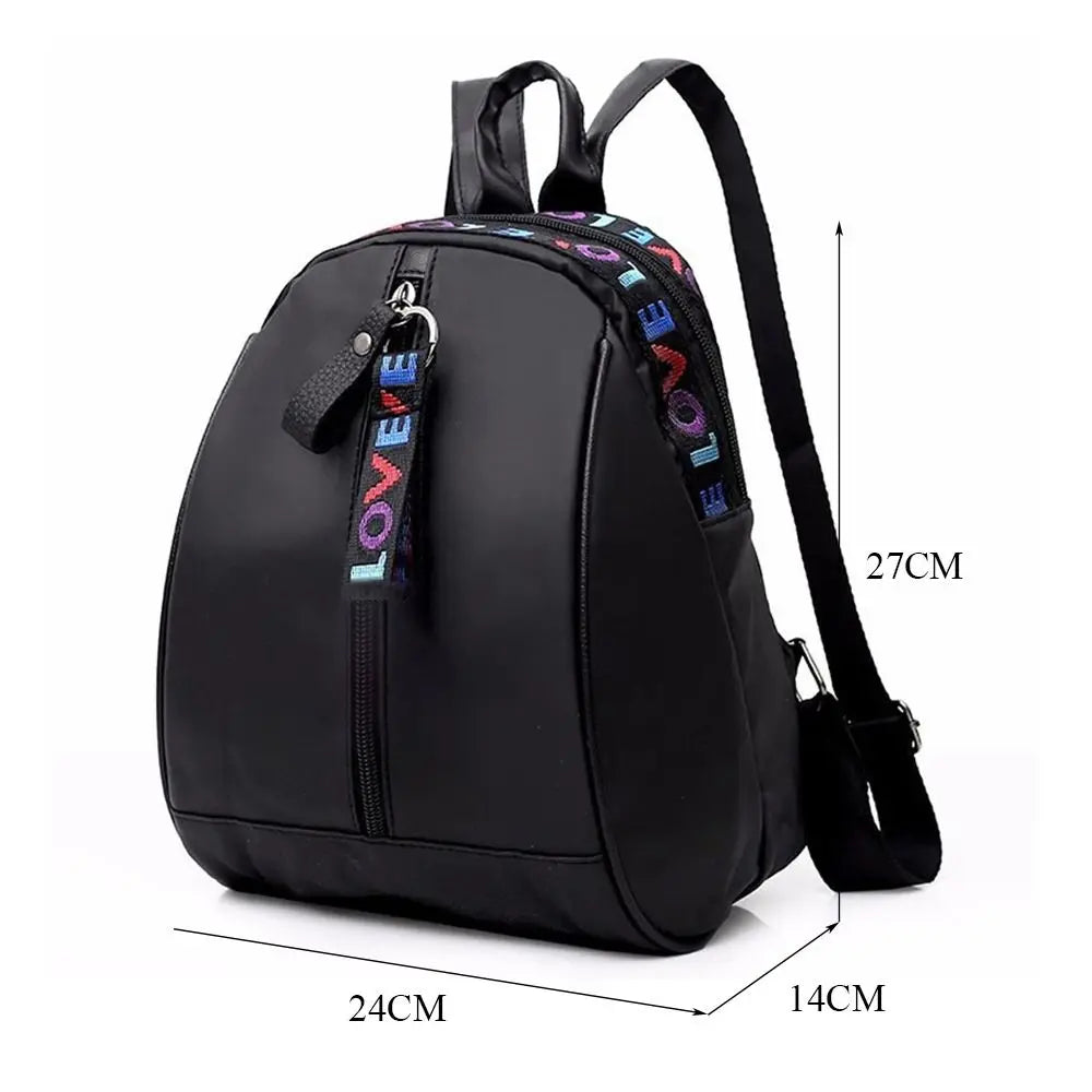Women's Mini Backpack - Oxford Shoulder Bag for Teenage Girls, Multi-Function Small Bagpack with Phone Pouch