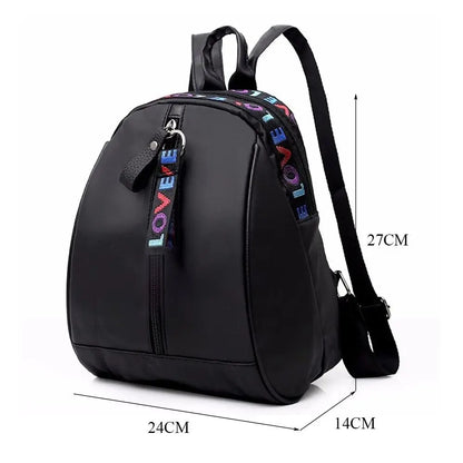 Women's Mini Backpack - Oxford Shoulder Bag for Teenage Girls, Multi-Function Small Bagpack with Phone Pouch