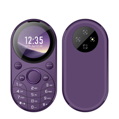 SERVO i15 Mini Oval Phone — Dual SIM GSM Mobile with 1.39" Screen, Speed Dial, Magic Voice, Blacklist, Vibration, FM Radio & Type-C