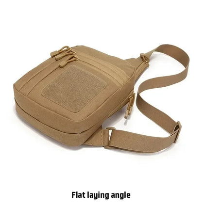 Outdoor Hunting Tactical Shoulder Bag - Concealed Carry Pistol Holster, Waterproof Crossbody Gun Sling Chest Pack