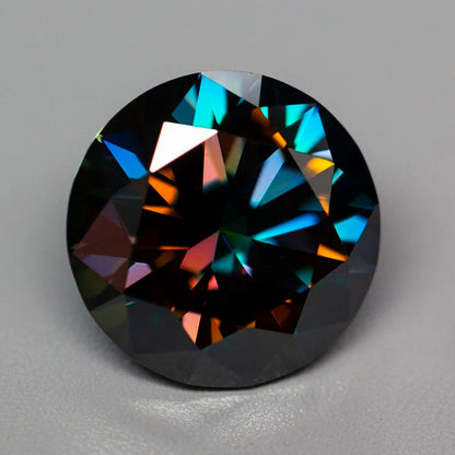 Rainbow Purple VVS1 Moissanite Diamond 0.1–5.0ct Loose Stone with GRA Certificate & Tester Pass