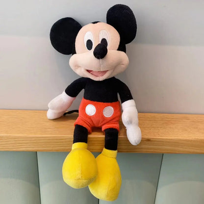 Disney Anime Dolls - Mickey Mouse, Minnie Mouse, Donald Duck Peluche Stuffed Toys, Anime Figures for Children’s Gifts