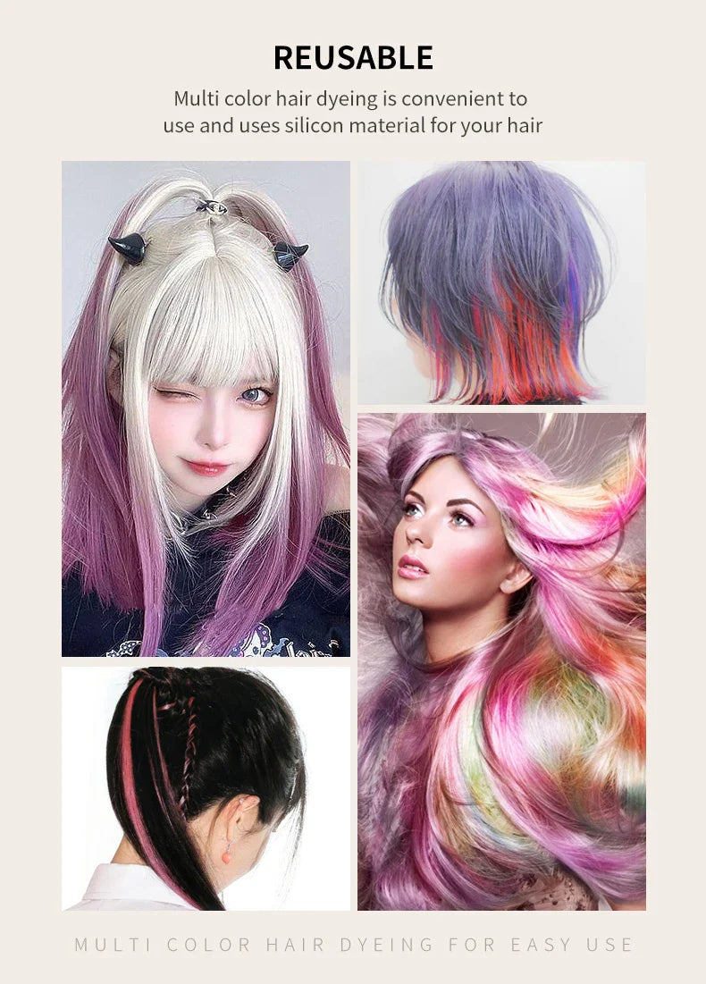 Silicone Hair Highlighting Cap with Hook Needle – Reusable Hair Dye Set for Salon & Professional Hair Coloring