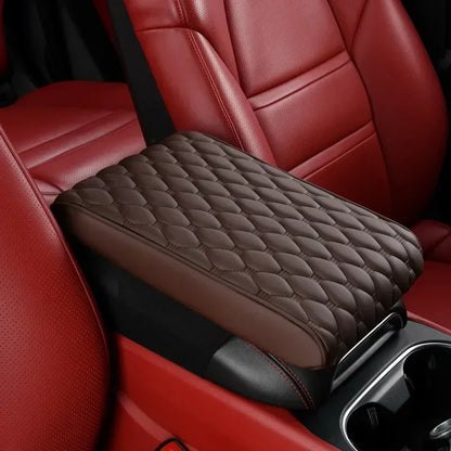 Car Armrest Box Expander Cushion – 5cm Thick Luxury 3D Memory Foam Center Console Protection Pad