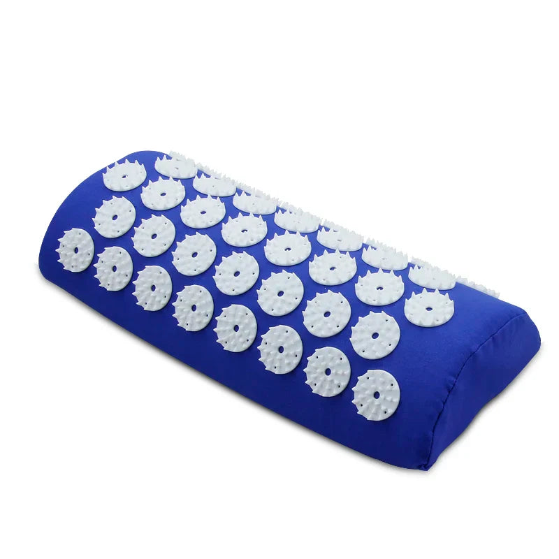 62*38cm Massage Mat Acupressure Cushion - Relieve Back and Body Pain with Spike Mat Acupuncture - Yoga Mat/Pillow Massager