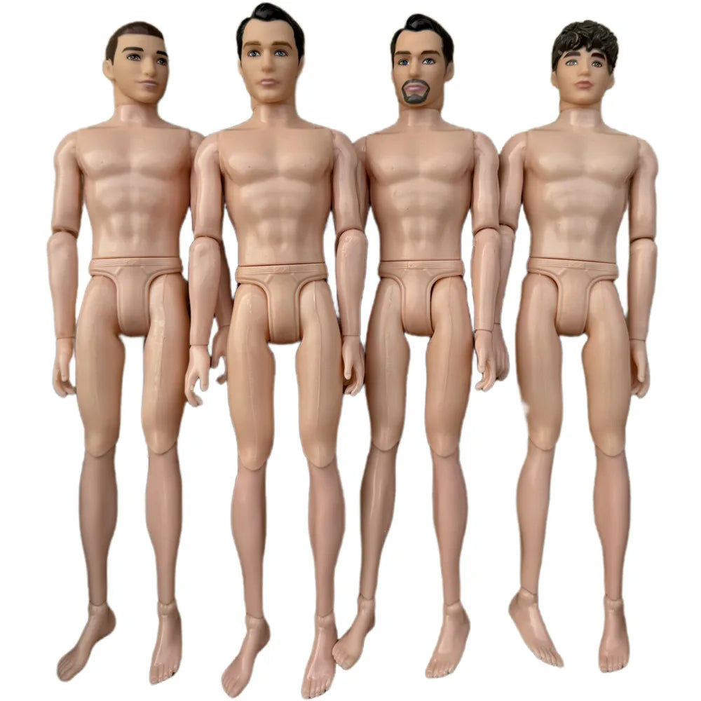 1/6 Boys Doll – 30cm Movable Joint Male Figure, Solid DIY Toy for Kids Birthday Gifts