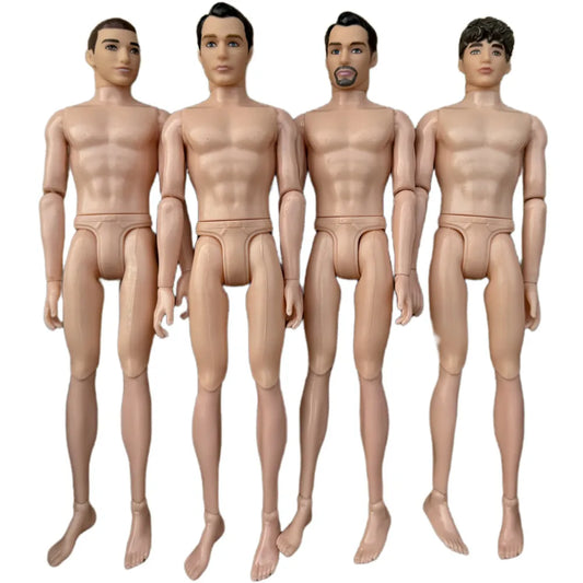 1/6 Boys Doll – 30cm Movable Joint Male Figure, Solid DIY Toy for Kids Birthday Gifts