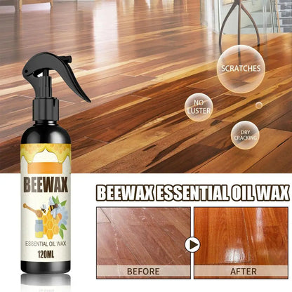 120ml Beeswax Furniture Polish Spray – All-Purpose Wood Cleaner & Protector for Cabinets