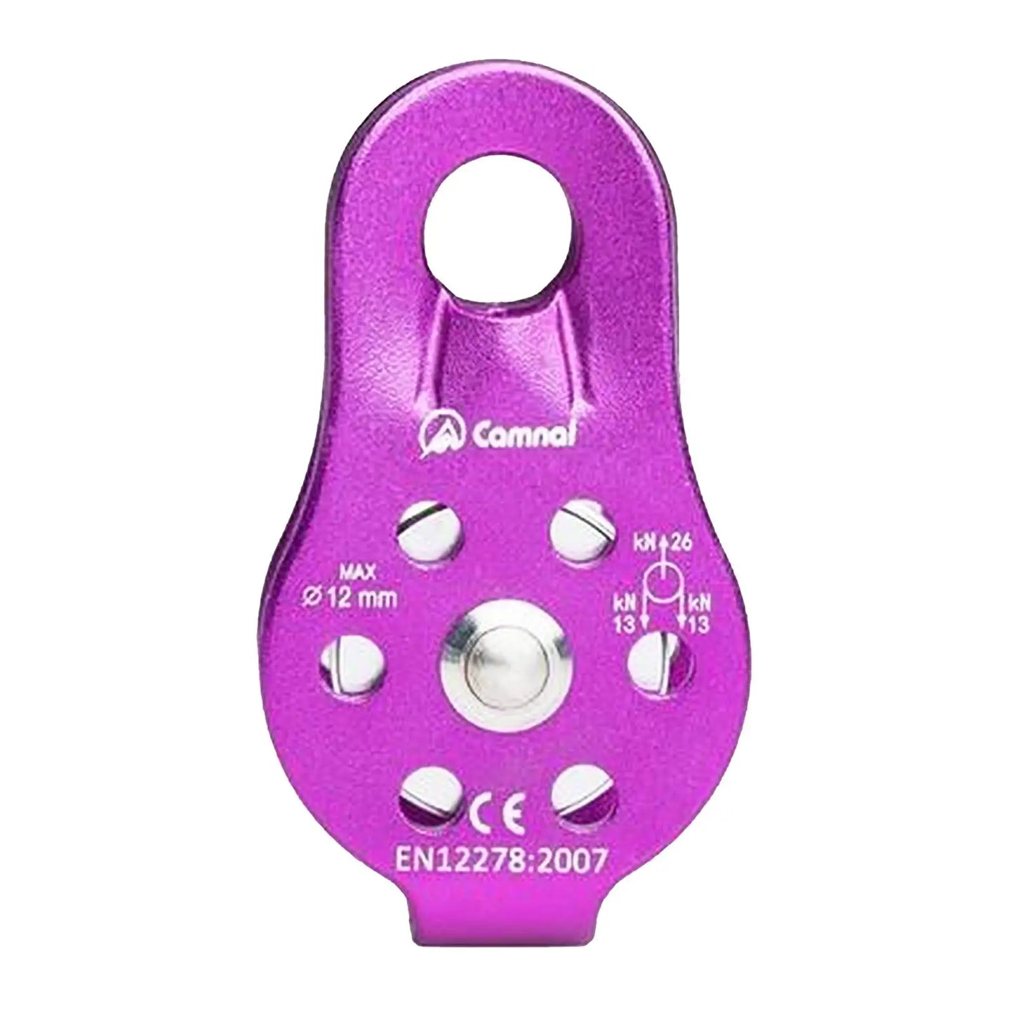 Heavy Duty Rope Pulley - Arborist Rock Climbing Gear for Rescuing & Lifting - Fast Speed Cable Trolley