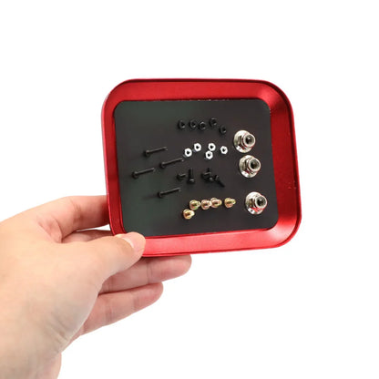 RC Tool Tray — Aluminium Alloy Magnetic Screw Plate for RC Repairs