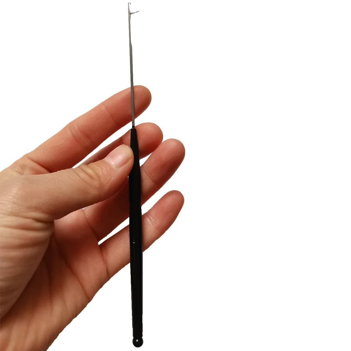 10PCS Micro Rings Hook Needle Set – Plastic Handle Hair Extension Installation Tool