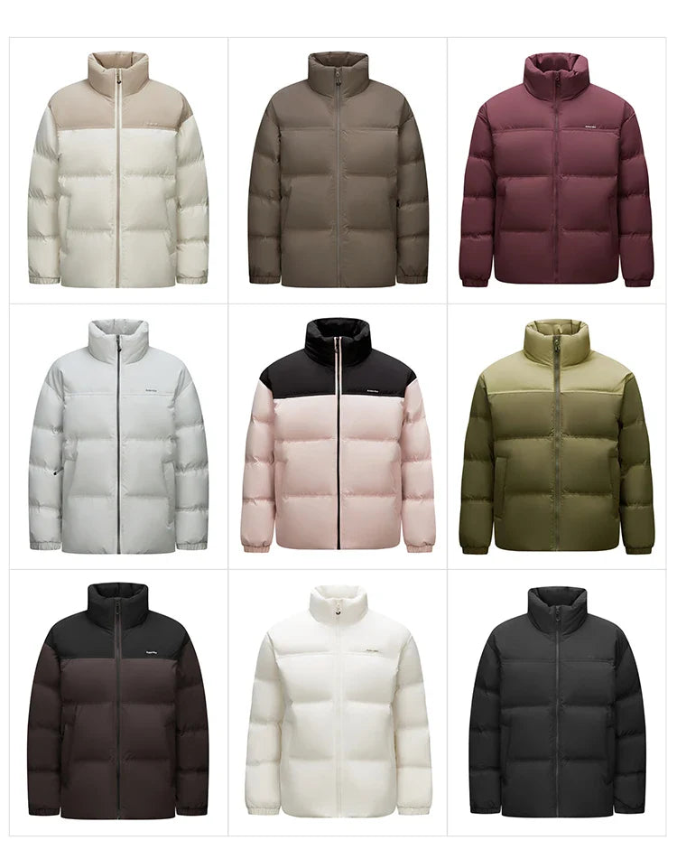 Semir 2024 Winter Down Jacket – Windproof, Waterproof Puffer Coat for Men and Women, Cold-Proof Outerwear for Couples