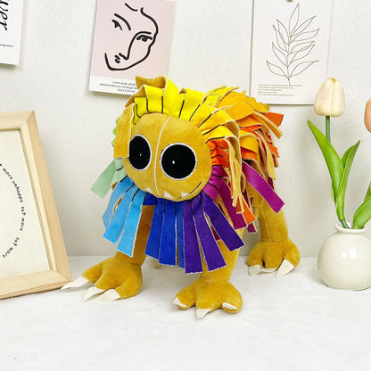 Amazing Digital Circus Plush — Colorful Lion Monster Soft Stuffed Animal Toy for Kids, Boys & Girls Christmas Gift