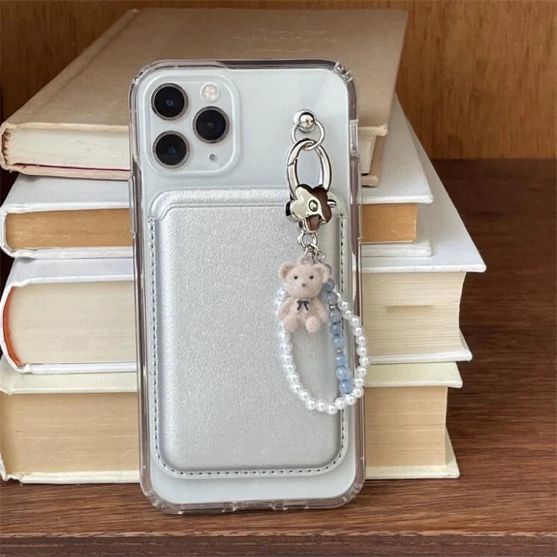 MagSafe Magnetic Leather Wallet Case with Card Holder – Phone Case for iPhone 15, 14 & 13 Pro Max Accessories