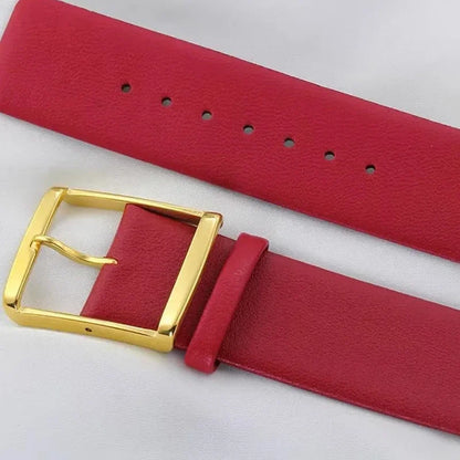 Genuine Leather Watch Band for CK K94231/K9423101 – 22mm Durable & Soft Strap for Calvin Klein Watches