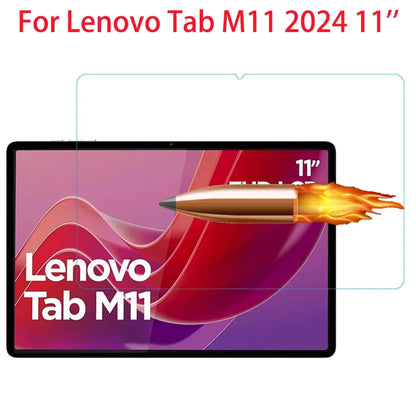 Lenovo Tab M11 2024 11 Inch Screen Protector – 9H Tempered Glass Anti-Scratch Clear Protective Film (TB-330FU, TB-331FC)