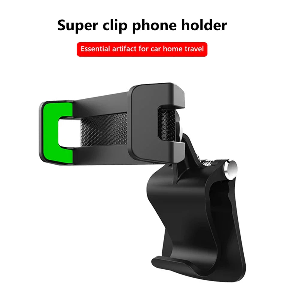 Universal 360° Rotatable Baby Stroller & Bicycle Phone Holder – Pram Cart Clamp Mount with GPS Support
