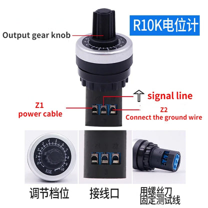 Auto Car Circuit Tester: Sensor Signal and Resistance Simulator for Fuel Diagnostic Tool