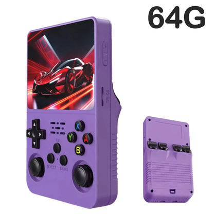 BOYHOM R36S Retro Handheld Game Console – 3.5" IPS, Linux ARKOS, Dual-RAM, 15,000+ Games, 64GB/128GB Portable Pocket Player