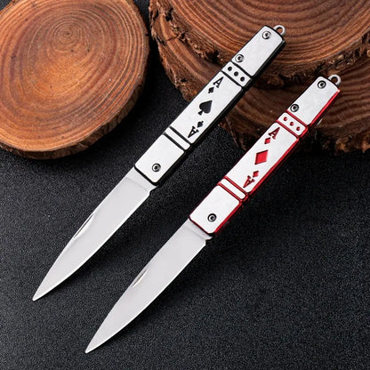 Sharp EDC Fruit Knife - Handy Pocket Survival Knife for Self-Defense, Camping, and BBQ Multi-Purpose Tool