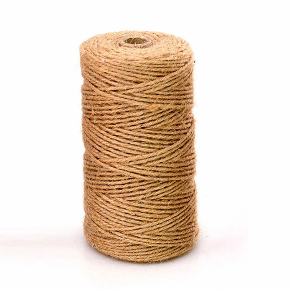 2mm 100M Macrame Cotton Cord – Twine Thread for DIY Crafts, Wall Hangings, Bohemian Wedding & Home Decor