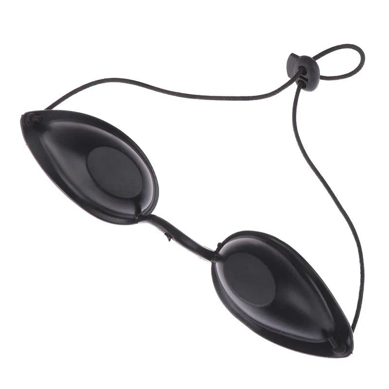 Protective Eye Goggles for IPL Laser & UV Treatment – Flexible UV Protection, Sunbed Tanning & Sunbathing Eyewear