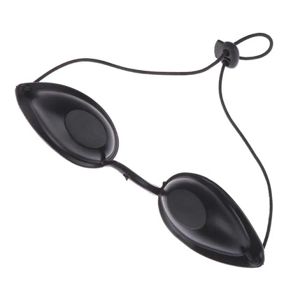 Protective Eye Goggles for IPL Laser & UV Treatment – Flexible UV Protection, Sunbed Tanning & Sunbathing Eyewear