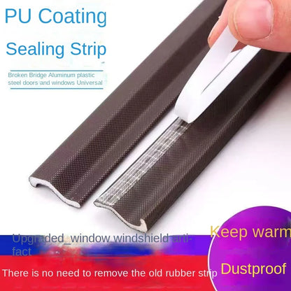 New 40M Acoustic Foam Window Sealing Strip – Soundproof S-Shaped Weather Stripping for Doors & Casement Windows